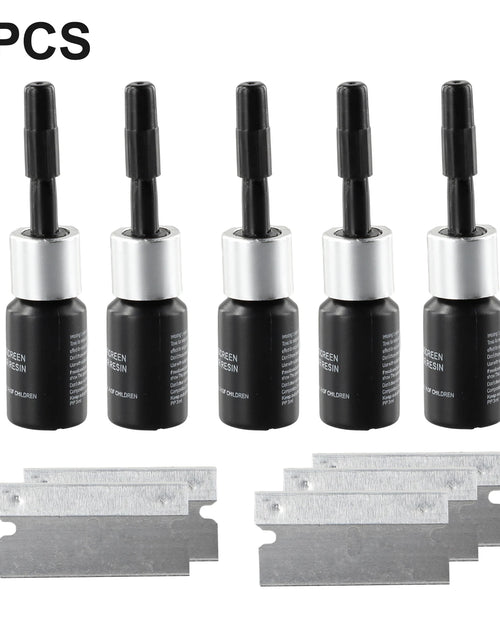 Load image into Gallery viewer, 5PCS Automotive Glass Nano Repair Fluid Car Windshield Resin Crack Tool Kit Universal Car Windscreen Glass Scratch Crack Restore
