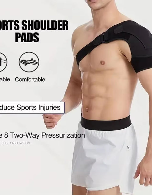 Load image into Gallery viewer, Shoulder Brace with Pressure Pad, Suitable for Both Men and Women, Adjustable Shoulder Brace for Left and Right Shoulder Protect

