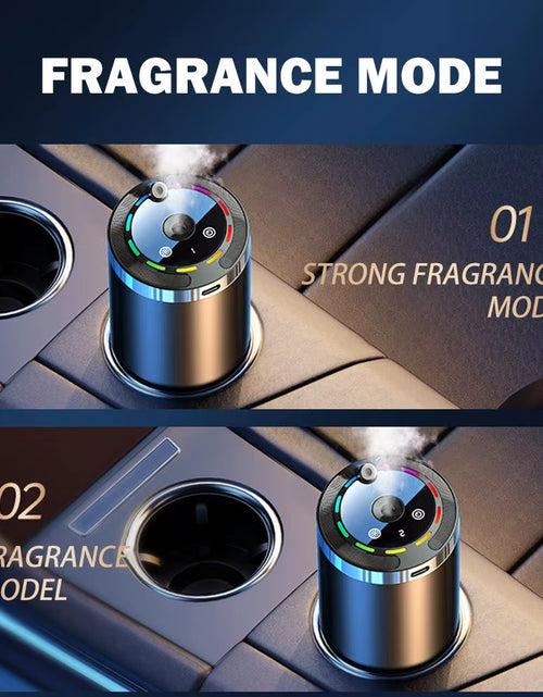 Load image into Gallery viewer, Smart Car Air Freshener, Rechargeable Car Aroma Diffuser, 5 Levels of Adjustable Intelligent Car Diffuser
