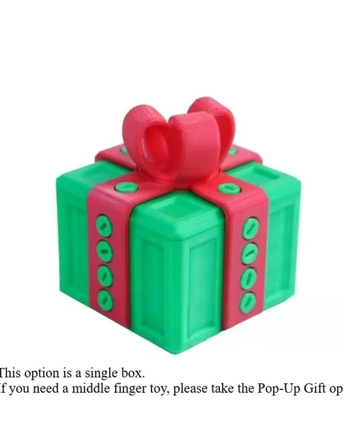 Load image into Gallery viewer, The Annoying Present with Middle Finger in a Box Gift Box with Screws Prank Surprise Pop-Up Novelty Funny Gifts for Adult Toys
