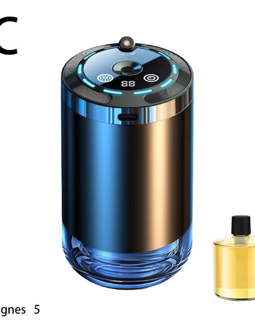 Load image into Gallery viewer, Smart Car Air Freshener, Rechargeable Car Aroma Diffuser, 5 Levels of Adjustable Intelligent Car Diffuser
