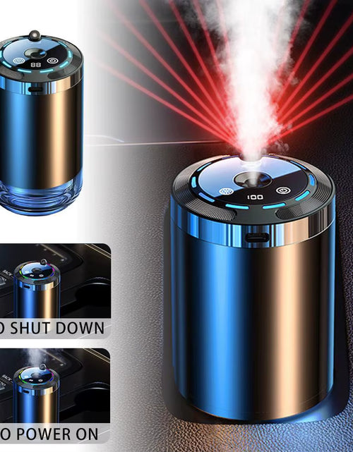 Load image into Gallery viewer, Smart Car Air Freshener, Rechargeable Car Aroma Diffuser, 5 Levels of Adjustable Intelligent Car Diffuser
