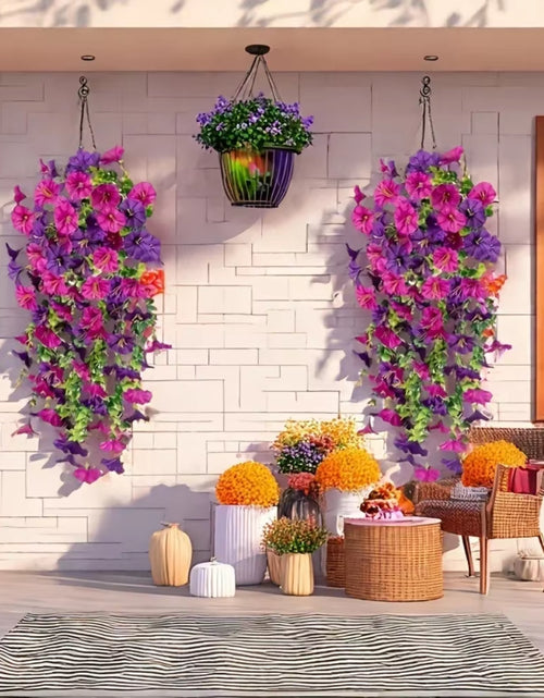 Load image into Gallery viewer, Artificial Flower New Artificial Hanging Flowers and Plants Easter Decoration 2025 Uv-Resistant and Realistic Room Decor Wedding
