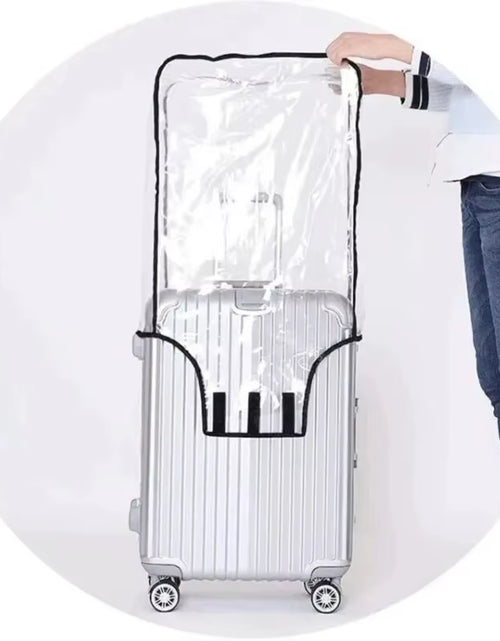 Load image into Gallery viewer, New Full Transparent Luggage Protector Cover Waterproof Dustproof Durable Suitcase Cover Protector Travel Accessories PVC Case
