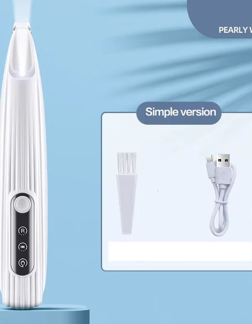 Load image into Gallery viewer, New Dog Paw Trimmer with LED Light Fully Waterproof Pet Hair Trimmer with LED Display Dog Clippers for Grooming 18Mm Widen Blade
