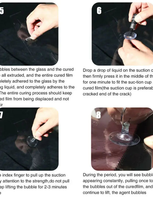 Load image into Gallery viewer, 5PCS Automotive Glass Nano Repair Fluid Car Windshield Resin Crack Tool Kit Universal Car Windscreen Glass Scratch Crack Restore

